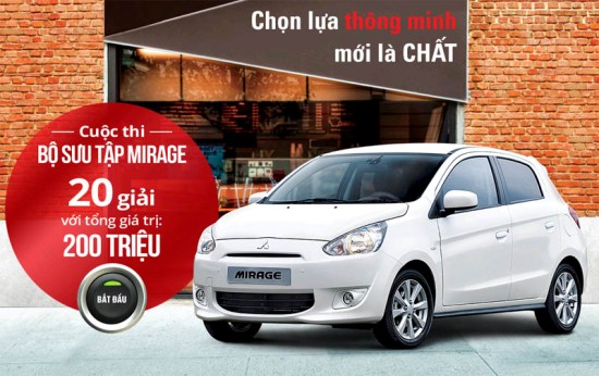 Mitsubishi ‘tút tát’ lại diện mạo cho Mirage